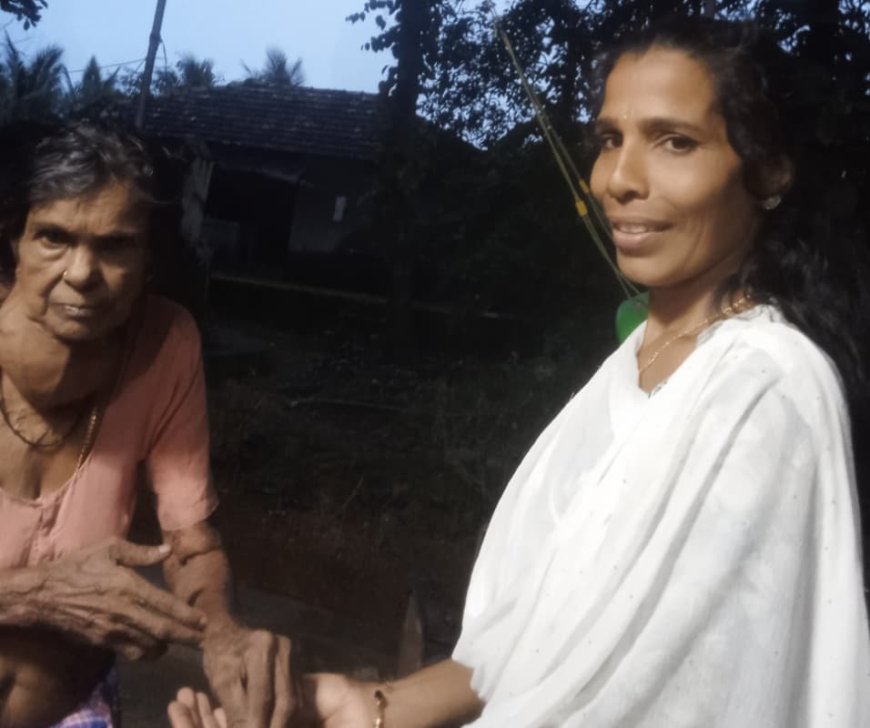 അവശതയിലും സത്യസന്ധത കൈവിടാതെ; സ്വർണം തിരികെ നൽകി കാരിച്ചിയമ്മ നാടിന്റെ അഭിമാനമായി