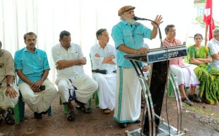 ഫണ്ട് വെട്ടിക്കുറച്ചതിൽ പ്രതിഷേധം; എൽഡിഎഫ് പഞ്ചായത്ത് ഓഫീസിലേക്ക് മാർച്ചും ധർണയും നടത്തി