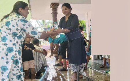 സ്വർണ മെഡൽ ജേതാക്കൾ തോണിയിലേറി ദുരിതാശ്വാസ ദൗത്യത്തിൽ; മയിച്ചയിലെ 36 കുടുംബങ്ങൾക്ക് കരുതലായി സഹോദരങ്ങൾ