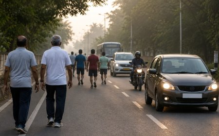 പ്രഭാത സവാരിയിൽ സുരക്ഷ ഉറപ്പാക്കണം; ഡ്രൈവർമാർ ആശങ്കയിൽ