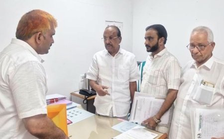 അതിഞ്ഞാലിന്റെ വികസനത്തിനായി മുഖ്യമന്ത്രിക്കും മന്ത്രിമാർക്കും നിവേദനം