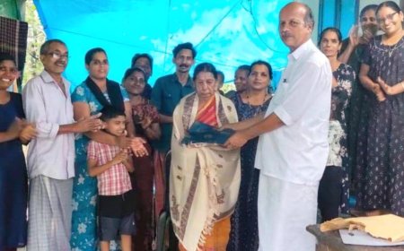 ലോക ആദിവാസി ദിനം: ഐത്തമ്മ ബായിയെ ആദരിച്ചു