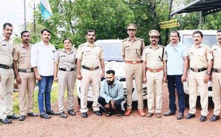 കാറിൽ 162 ഗ്രാം എംഡിഎംഎ; യുവാവ് എക്സൈസ് പിടിയിൽ