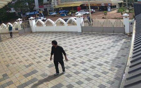 പട്ടാപ്പകൽ പള്ളി ഖത്തീബിന്റെ മുറി കുത്തിത്തുറന്ന് മോഷണം