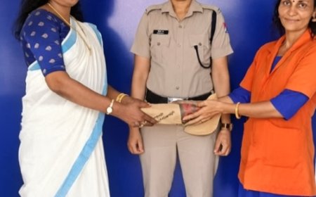നഷ്ടപ്പെട്ട 63,000 രൂപയും ബാഗും തിരികെ നൽകി ക്ലീനിങ് ജീവനക്കാരി