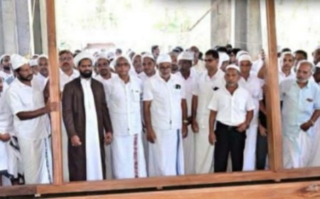 ബല്ലാ കടപ്പുറം ഖിള്ര്‍ ജുമാ മസ്ജിദിന്റെ കട്ടില വെക്കൽ കർമം നടന്നു