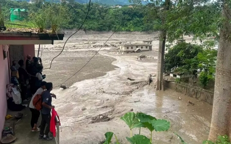 നേപ്പാളിൽ മിന്നൽപ്രളയം; കാസർകോട് നിന്നുള്ള മലയാളി സംഘവും കുടുങ്ങി
