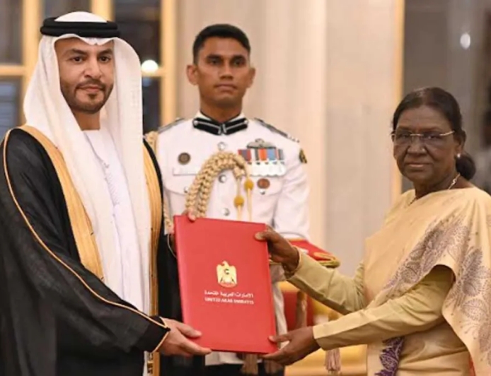 ഇന്ത്യയിലെ യുഎഇ അംബാസഡറായി അബ്ദുള്ള സൈഫ് അല്‍ നുഐമി ചുമതലയേറ്റു