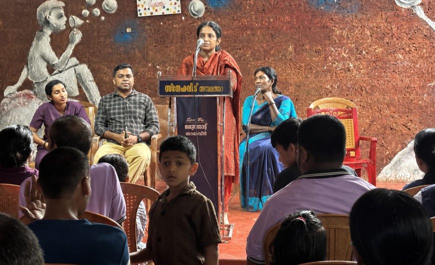 അമ്പലത്തറ സ്നേഹവീട്ടിൽ നേത്ര പരിശോധന ക്യാമ്പ് നടത്തി
