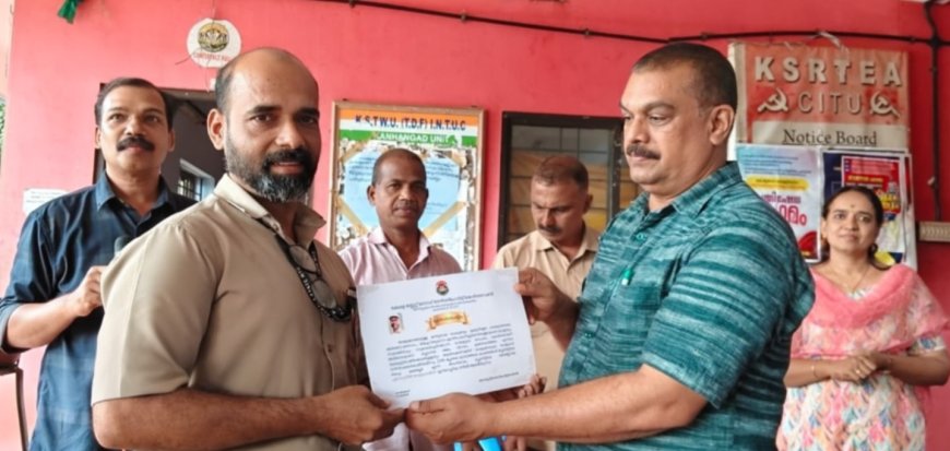 മാതൃകാപരമായ സേവനം; കെ.എസ്.ആർ.ടി.സി. മികച്ച കണ്ടക്ടർ പുരസ്കാരം സുനിൽ അബ്രഹാമിന്