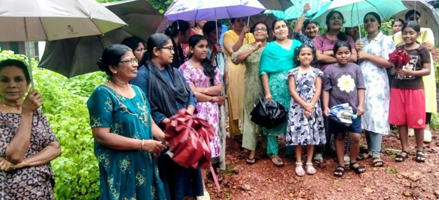 മുന്നറിയിപ്പില്ലാതെ ടവർ നിർമാണം; നാട്ടുകാരുടെ പ്രതിഷേധത്തെ തുടർന്ന് പണി നിർത്തിവെച്ചു