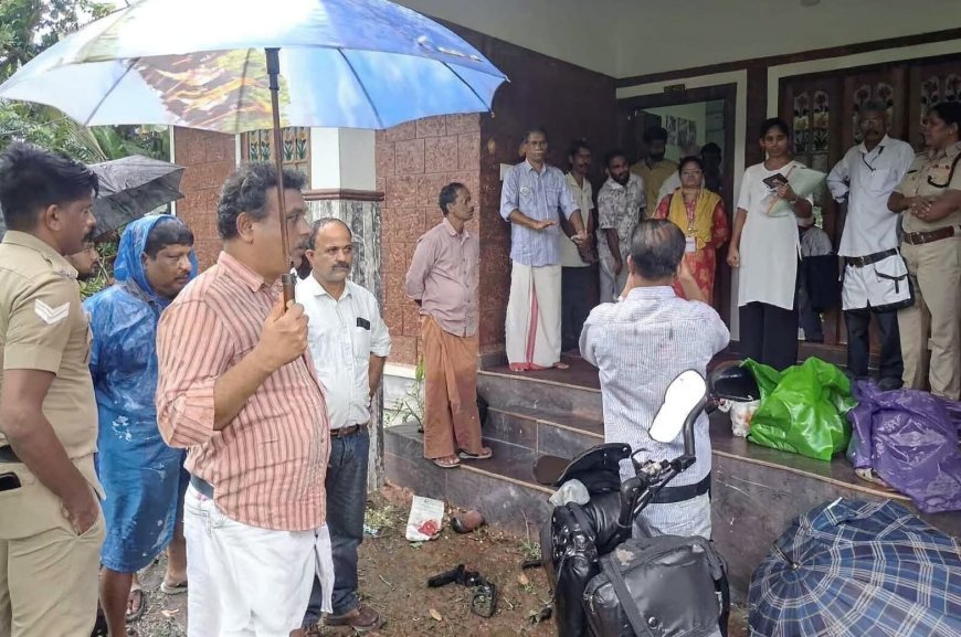കിടപ്പുരോഗിയായ വൃദ്ധയെയും കുടുംബത്തെയും കുടിയൊഴിപ്പിക്കാൻ നീക്കം; സിപിഎം തടഞ്ഞു