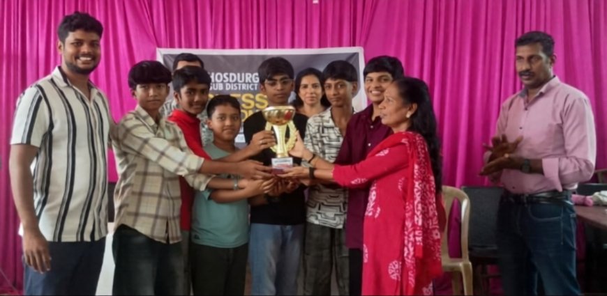മൂന്ന് സ്വർണം, 15 പോയിന്റ്; ചെസിൽ രാജപുരം ഹോളി ഫാമിലിക്ക് കിരീടം