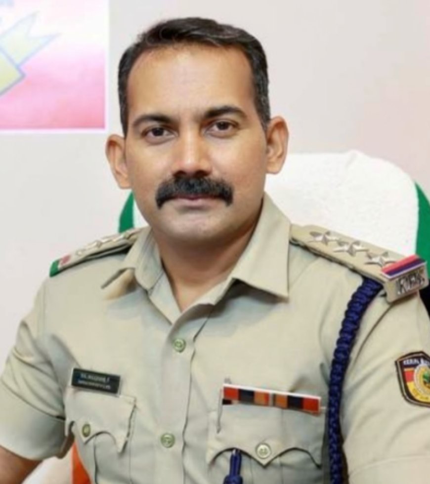 വെള്ളരിക്കുണ്ട് സർക്കിൾ ഇൻസ്‌പെക്ടറായി പി. നളിനാക്ഷൻ ചുമതലയേറ്റു