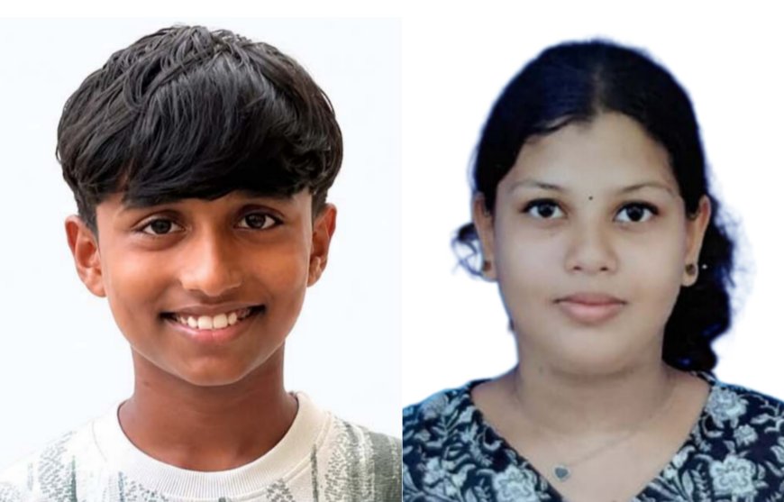 കാസർകോട് ജില്ലാ സബ് ജൂനിയർ ബാസ്ക്കറ്റ്ബോൾ ടീമുകളെ നയിക്കാൻ നൗഷിക്കും വേദയും