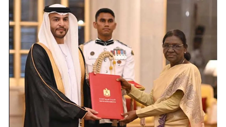 ഇന്ത്യയിലെ യുഎഇ അംബാസഡറായി അബ്ദുള്ള സൈഫ് അല്‍ നുഐമി ചുമതലയേറ്റു