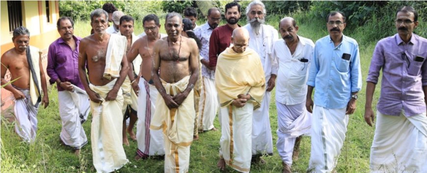 മഡിയൻ കോവിലകത്ത് പുതിയ ഇളമയായി ടി.വി. ബാബു ആചാരം കൊണ്ടു