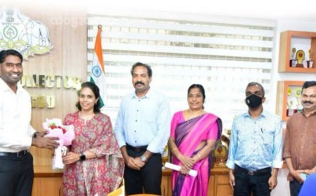 പി.പി. അർച്ചന കാഞ്ഞങ്ങാട് സബ് കലക്ടറായി ചുമതലയേറ്റു