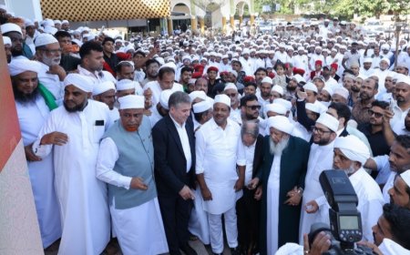 സഅദിയ്യ ഗ്രാന്റ് മസ്ജിദ് കാന്തപുരം ഉദ്ഘാടനം ചെയ്തു