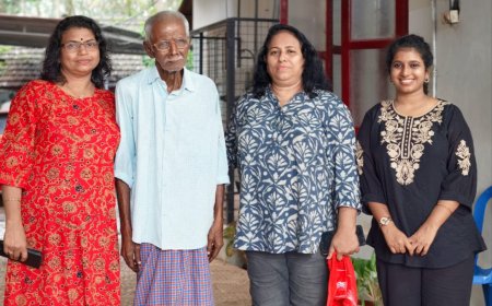 വേർപിരിഞ്ഞിട്ട് 40 വർഷം; അച്ഛനെ മക്കൾക്ക് തിരികെ നൽകി പുനരധിവാസ കേന്ദ്രം