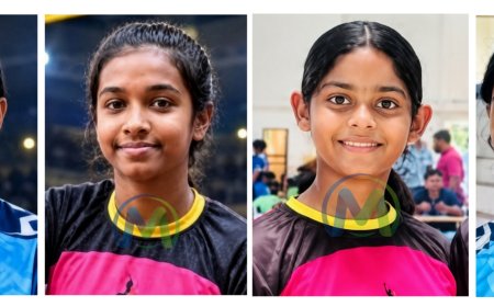 മടിക്കൈയുടെ കബഡി കരുത്ത്; ഹോസ്ദുർഗ്ഗ് സബ് ജില്ലാ ടീമിൽ ആറ് പെൺ താരങ്ങൾ