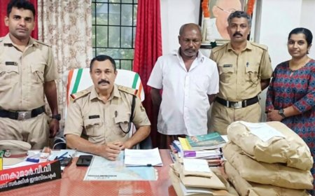 ഉദിനൂരിലെ വീട്ടിൽ നിന്ന് ആറര കിലോ കഞ്ചാവ് പിടികൂടി; 57കാരൻ അറസ്റ്റിൽ