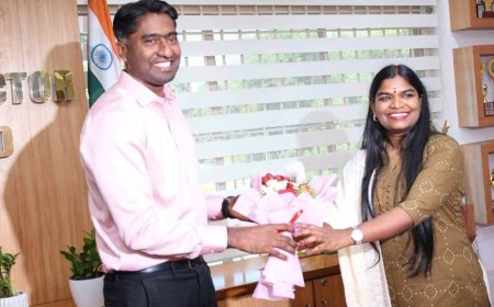 കാസർകോട് ജില്ലാ കളക്ടറായി ശ്രീധന്യ സുരേഷ് ഐഎഎസ് ചുമതലയേറ്റു