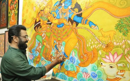 പൂനെയിൽ ‘വർണ്ണയാത്ര’; കെ.ആർ.സി. തായന്നൂരിന്റെ ചിത്രപ്രദർശനം
