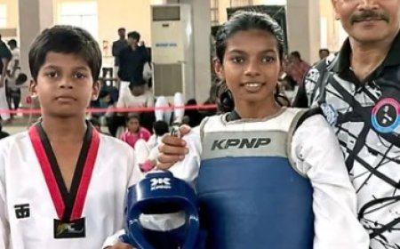 സംസ്ഥാന തായ്‌ക്വോൺഡോ ചാമ്പ്യൻഷിപ്പിൽ വെള്ളിക്കോത്തെ സഹോദരങ്ങൾക്ക് തിളക്കമാർന്ന നേട്ടം
