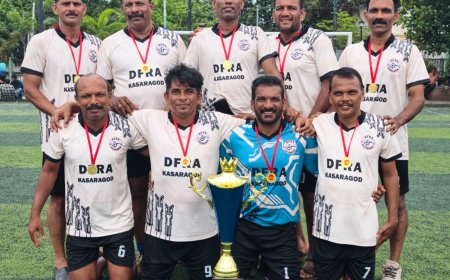 സ്റ്റേറ്റ് റഫറീസ് ഫുട്ബോൾ ടൂർണമെന്റ്; കാസർകോട് ചാമ്പ്യൻമാർ