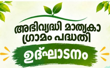 മടിക്കൈയിൽ ‘അഭിവൃദ്ധി’ മാതൃകാ ഗ്രാമം പരിശീലനം നാളെ