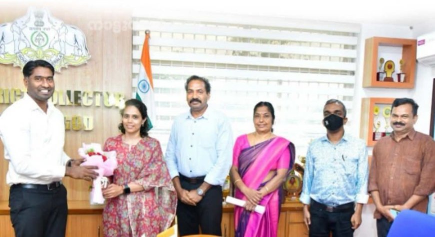 പി.പി. അർച്ചന കാഞ്ഞങ്ങാട് സബ് കലക്ടറായി ചുമതലയേറ്റു