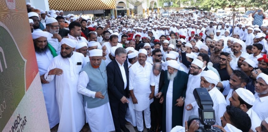 സഅദിയ്യ ഗ്രാന്റ് മസ്ജിദ് കാന്തപുരം ഉദ്ഘാടനം ചെയ്തു