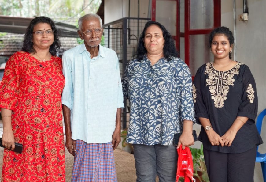 വേർപിരിഞ്ഞിട്ട് 40 വർഷം; അച്ഛനെ മക്കൾക്ക് തിരികെ നൽകി പുനരധിവാസ കേന്ദ്രം