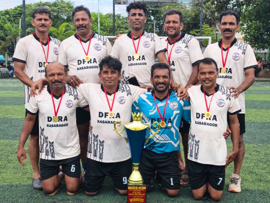 സ്റ്റേറ്റ് റഫറീസ് ഫുട്ബോൾ ടൂർണമെന്റ്; കാസർകോട് ചാമ്പ്യൻമാർ