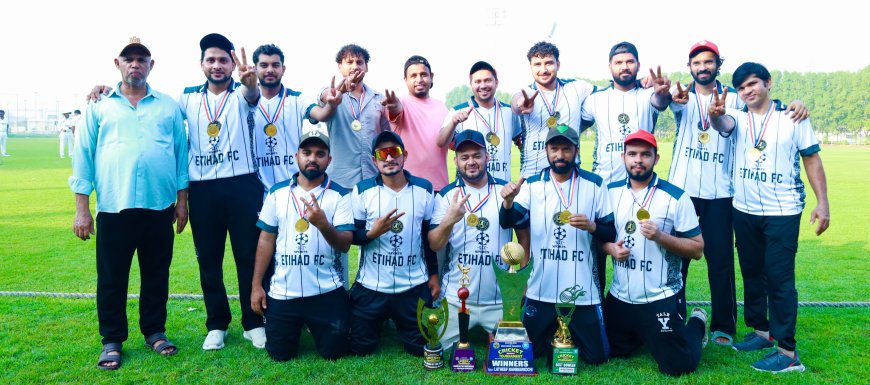 ബ്രദേഴ്സ് പരപ്പ യു.എ.ഇ. ക്രിക്കറ്റ് ടൂർണമെന്റ്: ഇത്തിഹാദ് ക്ലായിക്കോട് ജേതാക്കൾ
