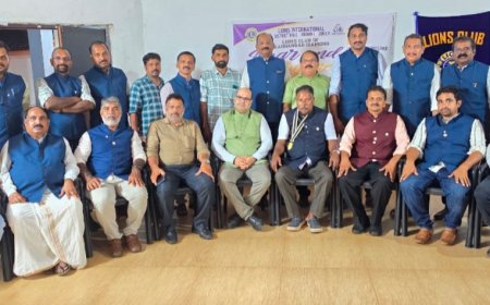 കാഞ്ഞങ്ങാട് ഡയമണ്ട് ലയൺസ് ക്ലബ് ഓറിയന്റേഷൻ ക്യാമ്പ് സംഘടിപ്പിച്ചു