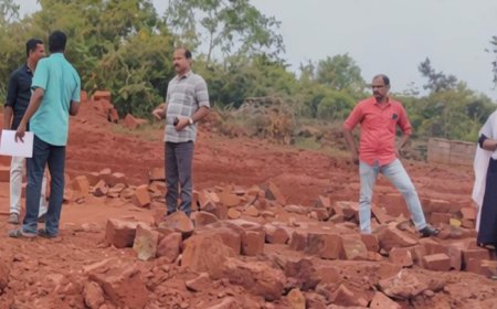 മടിക്കൈയിൽ ചെങ്കൽ ക്വാറിയിൽ വിജിലൻസ് മിന്നൽ പരിശോധന