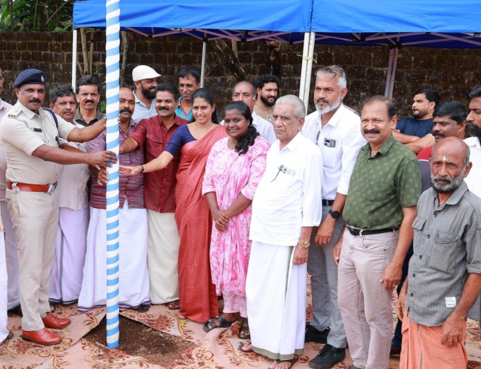 ഹൊസ്ദുർഗ് ഉപജില്ലാ സ്കൂൾ കലോത്സവം: പന്തൽ കാൽനാട്ട് കർമ്മം നടന്നു