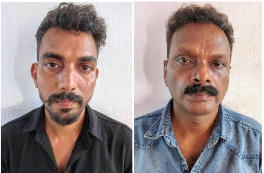 ട്രെയിനിൽ പെൺകുട്ടിയെ ശല്യം ചെയ്തെന്ന പരാതിയിൽ രണ്ടുപേർ അറസ്റ്റിൽ