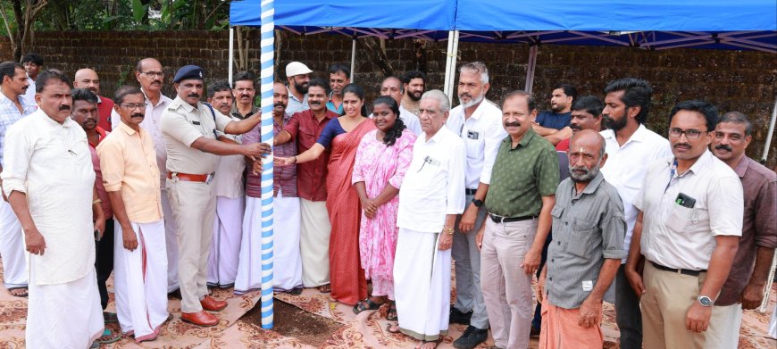 ഹൊസ്ദുർഗ് ഉപജില്ലാ സ്കൂൾ കലോത്സവം: പന്തൽ കാൽനാട്ട് കർമ്മം നടന്നു