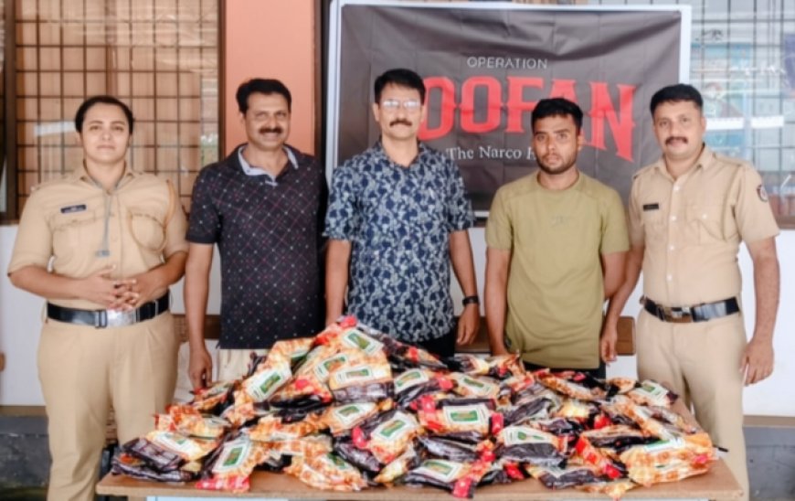 ട്രെയിനിൽ കടത്താൻ ശ്രമിച്ച 8,830 പാക്കറ്റ് നിരോധിത പുകയില ഉൽപ്പന്നങ്ങൾ പിടികൂടി; അസം സ്വദേശി അറസ്റ്റിൽ